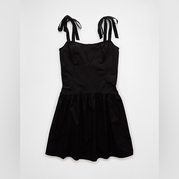 AE Drop Waist Mini Dress - Picture 3 of 4